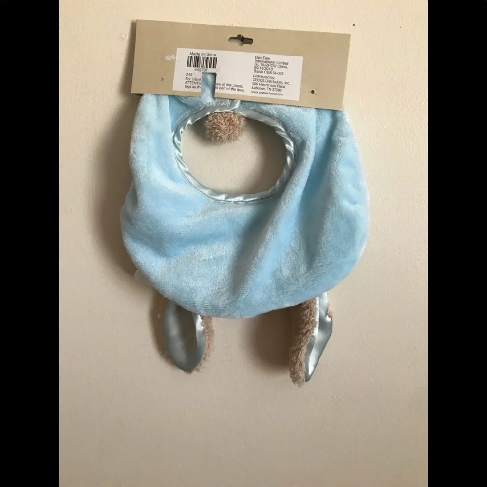 2013 Easter Bunny Soft Baby Bib